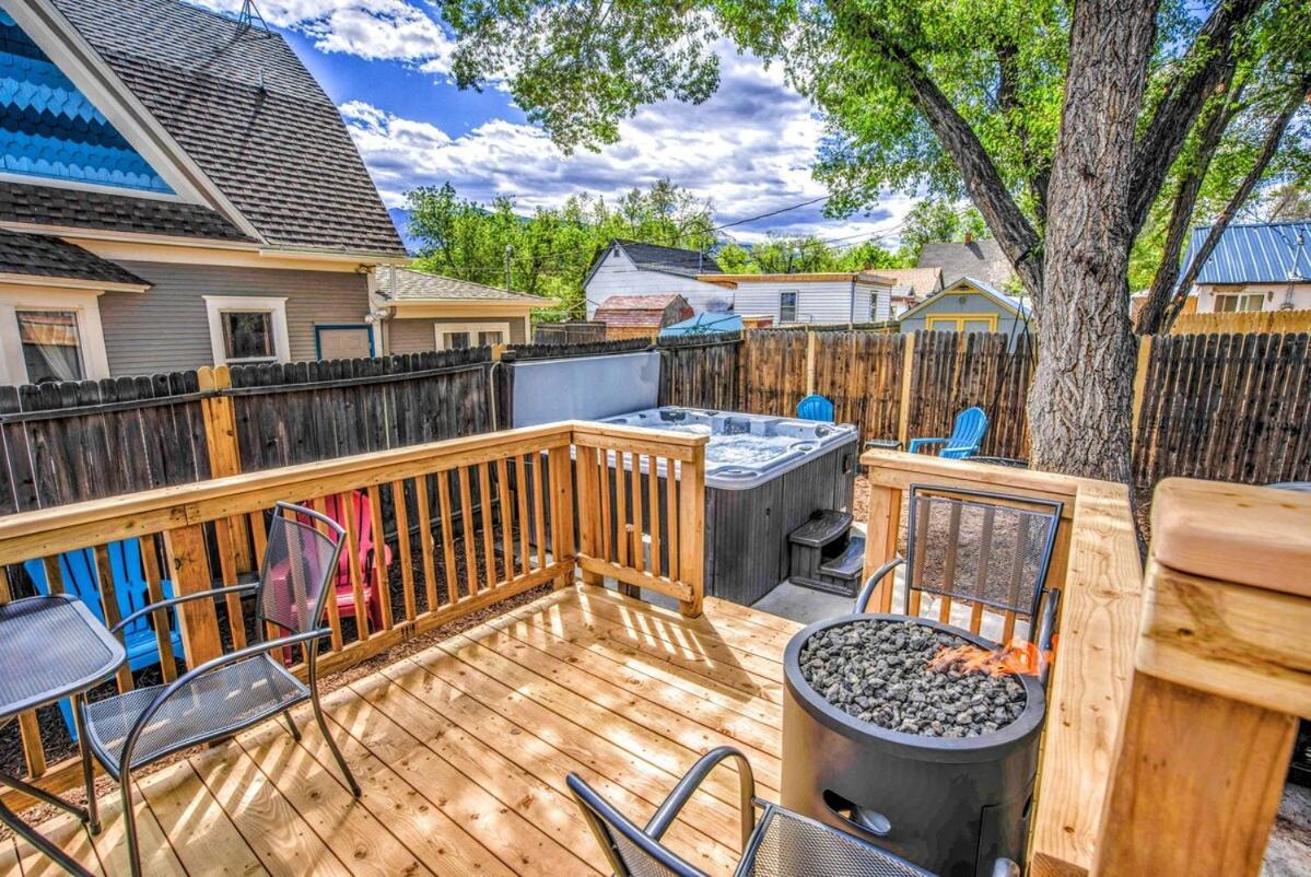 The Vibrant Victorian Hot Tub & Fire Pit In Occ Villa Colorado Springs Eksteriør bilde